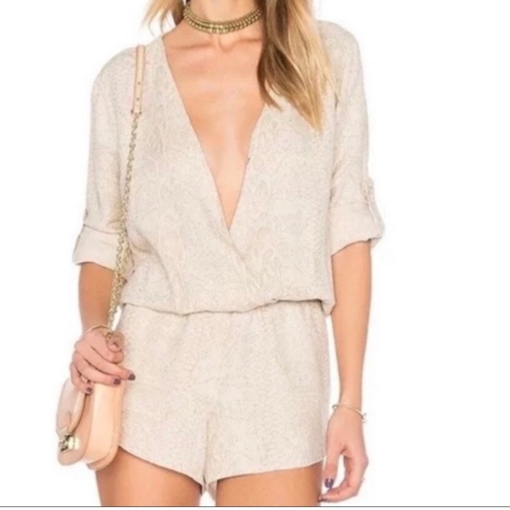 Anthropologie Cloth & Stone Dahl Romper